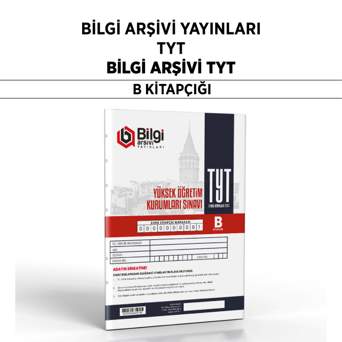 BİLGİ ARŞİVİ TYT SNV 1-B - 2025-26